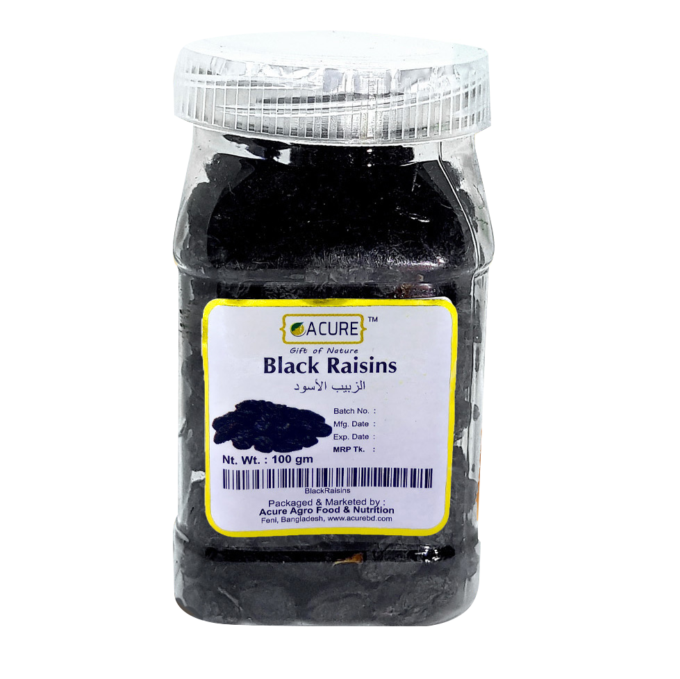 Acure Black Risins -  100gm